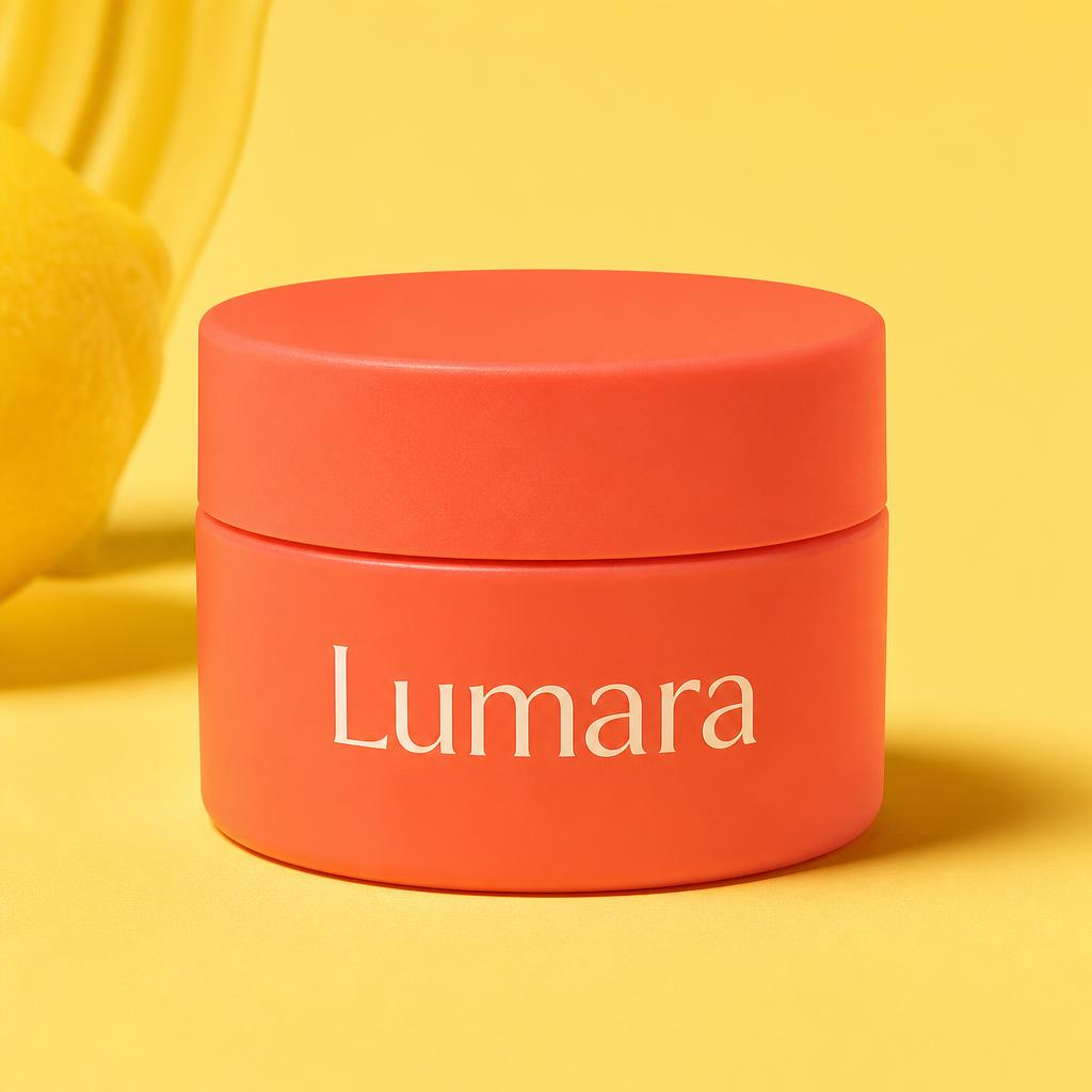 Lumara Hydrating Moisturiser bottle — 72-hour hydration without the heavy, sticky feel. Dermatologist-tested skincare made in India.