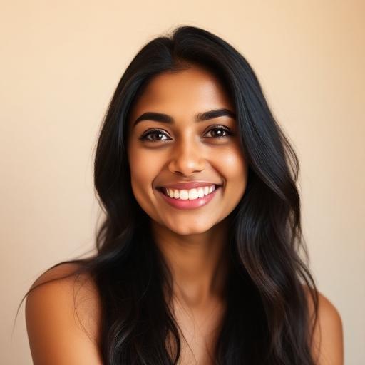 Portrait of Anjali Sharma, a verified Lumara customer from Delhi